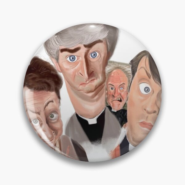 Item preview, Fr. Ted designed and sold by JODcaricatures.