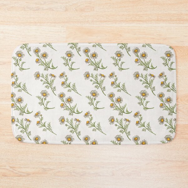 Item preview, daisies on white designed and sold by quinnhopp.