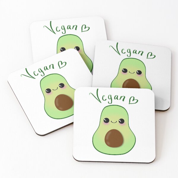 Item preview, Cute vegan avocado designed and sold by CosmicCactus.