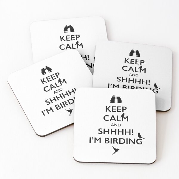 Item preview, Keep Calm And SHHHH I'm Birding designed and sold by Stressabite.
