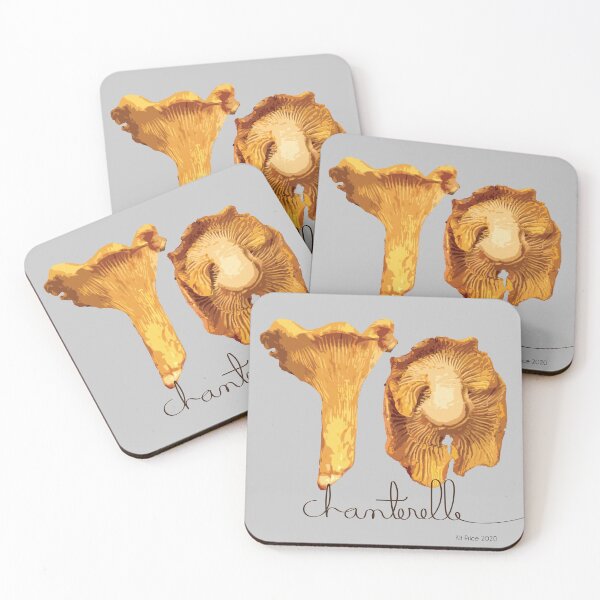 Aperçu de l'œuvre Imprimé de chanterelles sauvages créée et vendue par Kit Price.