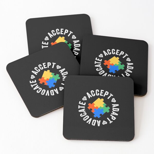 Item preview, Accept Adapt Advocate Autism Awareness designed and sold by Avgeek21.