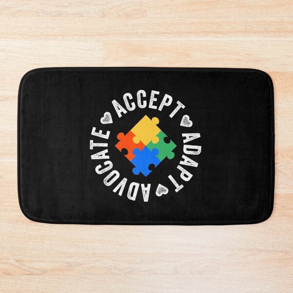 Item preview, Accept Adapt Advocate Autism Awareness designed and sold by Avgeek21.