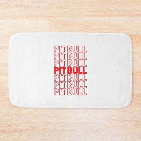 Item preview, Retro 80s Thank You Grocery Bag PitBull Dog designed and sold by Guarddogdrive.