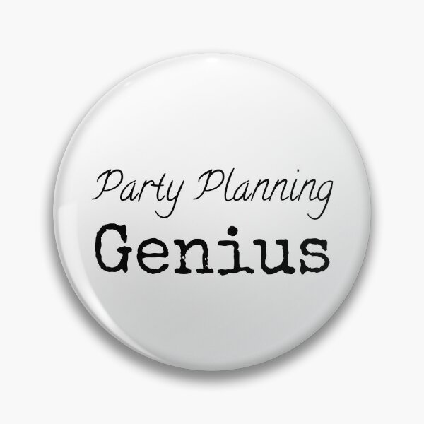 Item preview, Party Planning Genius designed and sold by IntrovArtDesign.