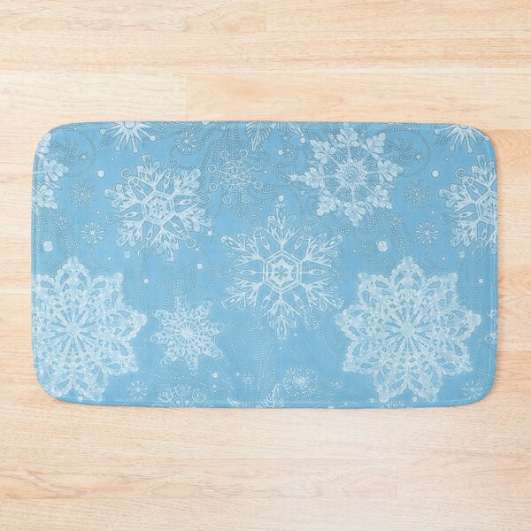 Item preview, Polar Blue Snowflakes designed and sold by WisdomInspired.