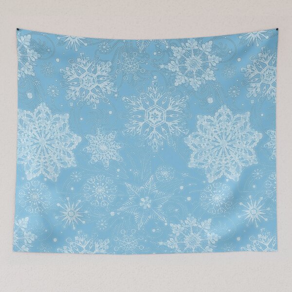 Item preview, Polar Blue Snowflakes designed and sold by WisdomInspired.