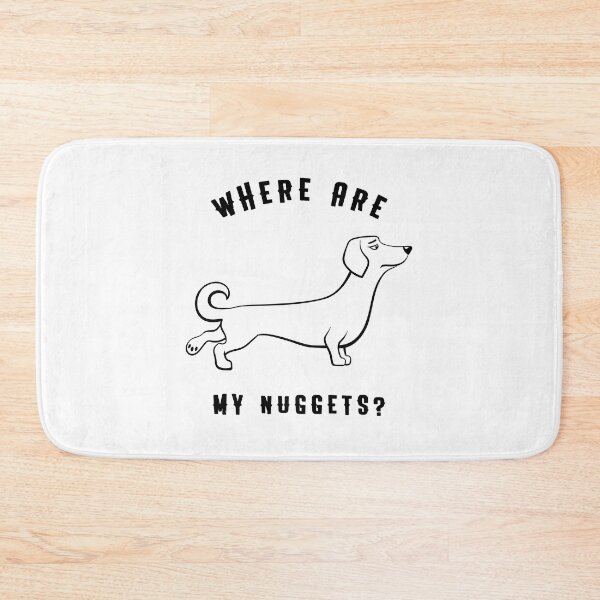 Item preview, Where are my nuggets?- doggy- graphic design designed and sold by josephsteez.