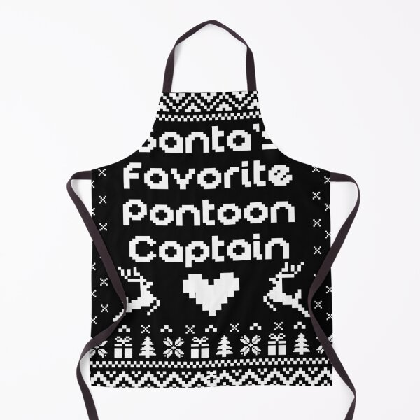 Item preview, funny Pontoon Captain Ugly sweatshirt Funny Santa's Favorite Pontoon Captain dad husband wife Christmas gift designed and sold by Noahlaz.