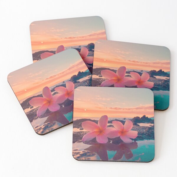 Artikelvorschau, Plumeria bei Sonnenuntergang entworfen und verkauft von @ lucky.live.hawaii.