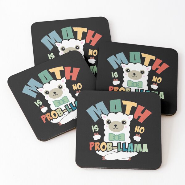 Item preview, Math is No Prob-llama designed and sold by peaktee.