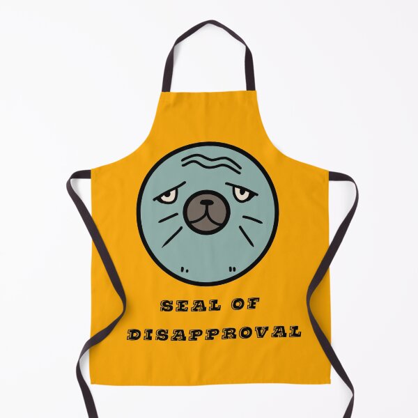 Item preview, Seal of Disapproval amazing grumpy seal design  designed and sold by thebaronart.