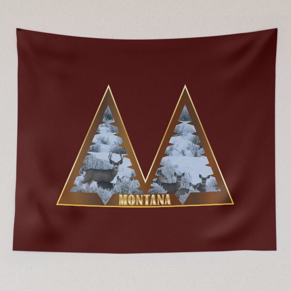 Item preview, Montana Mule Deer designed and sold by Warrior Veteran Clothing.
