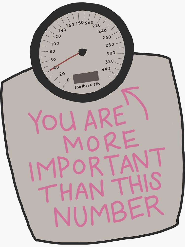 "You are more important than this number" Sticker by Lexiliz | Redbubble