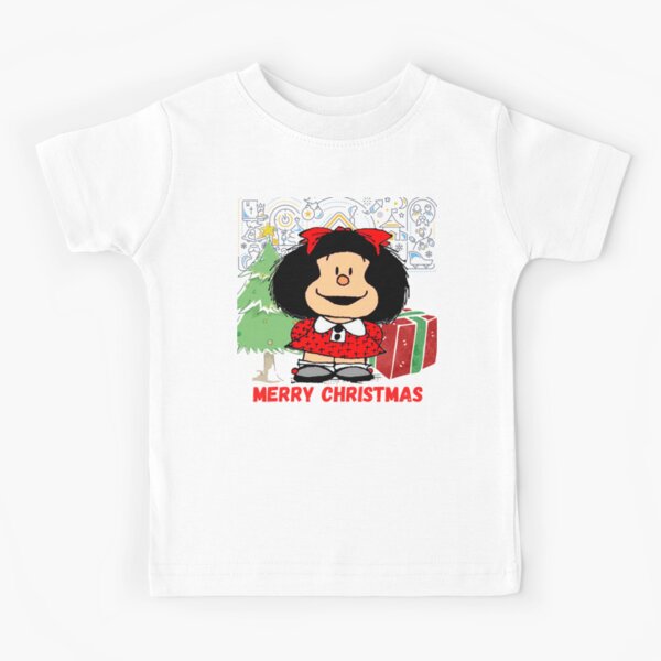 Copy of Mafalda and flowers Camiseta para niños