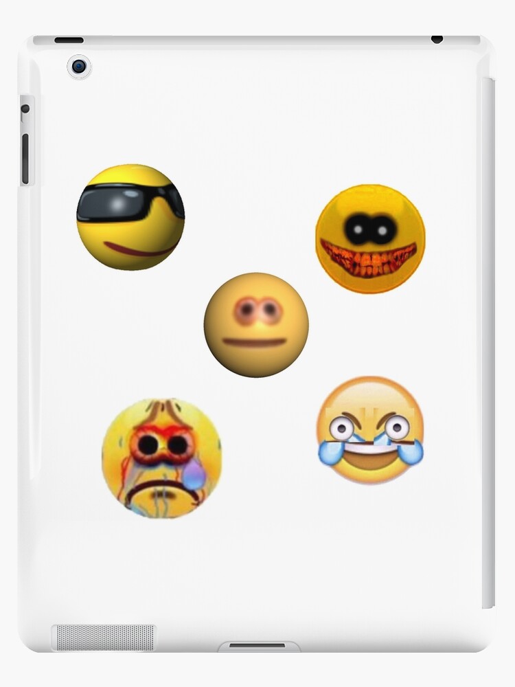 Cursed emojis | iPad Case & Skin