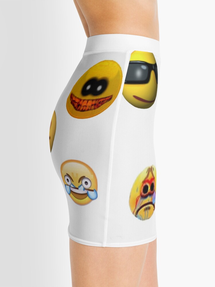 Cursed Emojis Pack Mini Skirt for Sale by kativan