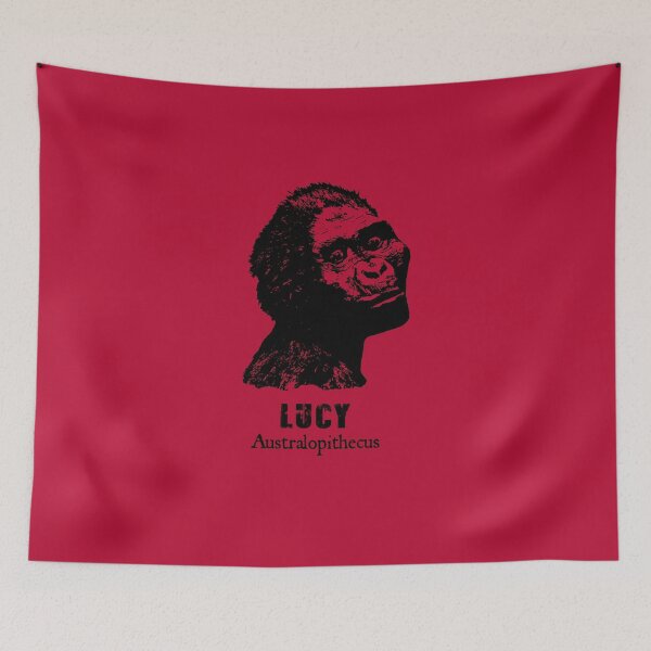 Item preview, Lucy Australopithecus Female Hominin Ape History Che Style designed and sold by twHistory.