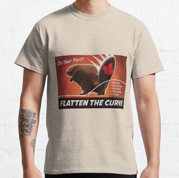 Flache die Kurve! Classic T-Shirt