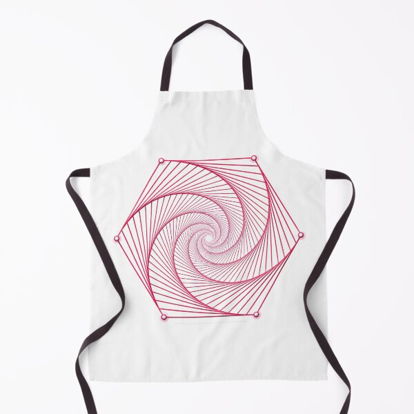 Item preview, 6-Armed Spiral in a Hexagon designed and sold by squishyrainbow.