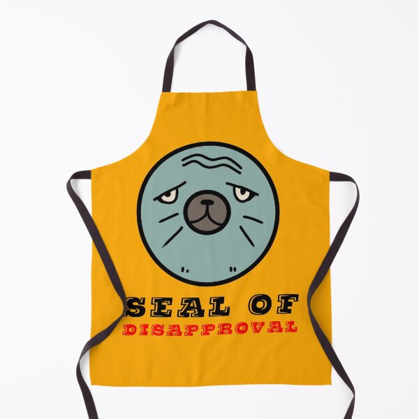 Item preview, Seal of Disapproval amazing grumpy seal funny design  designed and sold by thebaronart.