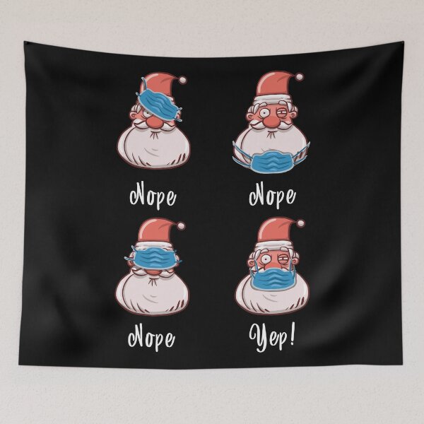 Item preview, How To Wear A Face Mask Ft. Drunk Santa designed and sold by infleims.