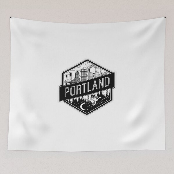 Item preview, Portland Flipped designed and sold by GlacialGalaxy.