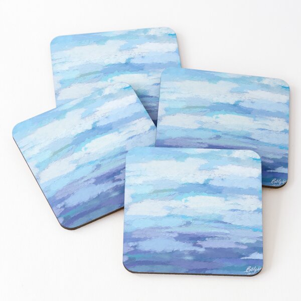 Item preview, Impasto Sky Abstract Impressionist Texture Fine Art Painting designed and sold by BonBonBunny.