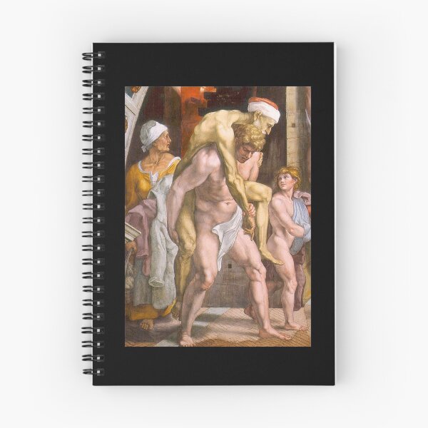Item preview, Aeneas escaping - Raphael's painting designed and sold by epistemomania.