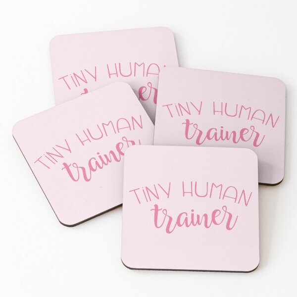 Item preview, Tiny human trainer - pink designed and sold by Kinisis.