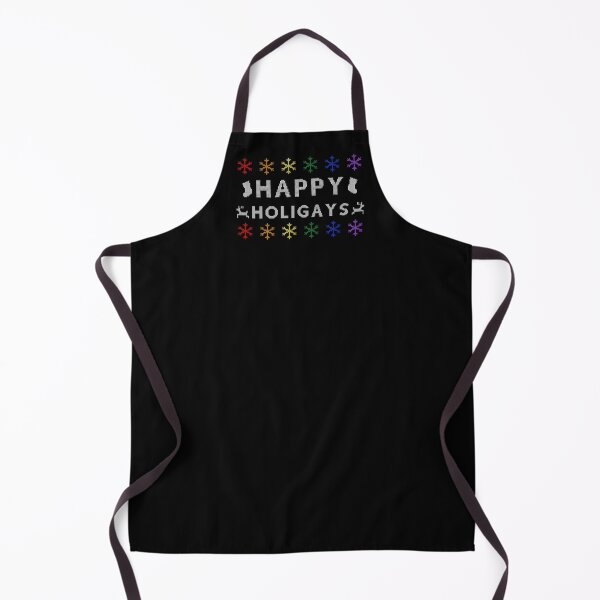 Item preview, Happy Holigays Ugly Sweater (Rainbow) designed and sold by Queerdelion.