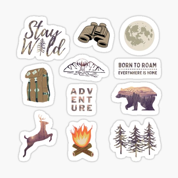 Item preview, Brown Wilderness Pack designed and sold by Hedda Young.