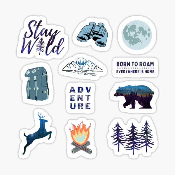 Item preview, Blue Wilderness Pack designed and sold by Hedda Young.