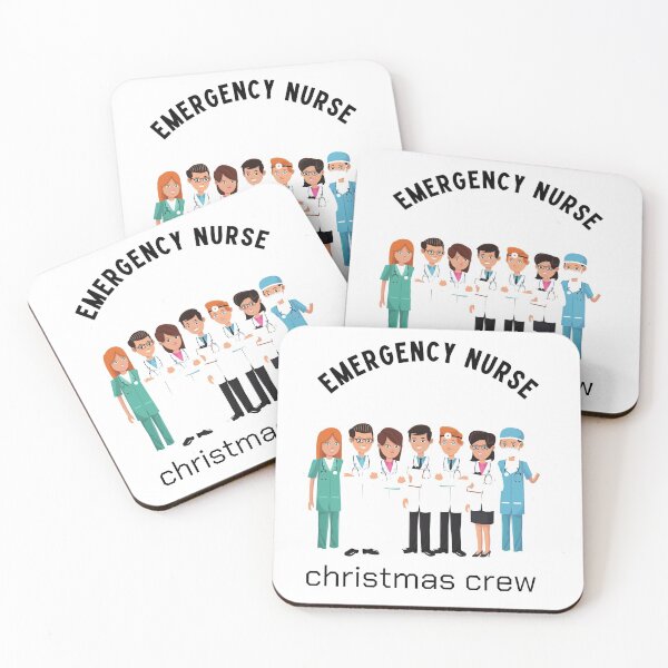 Item preview, Er Nurse Christmas Crew,Emergency Room Icu,Nursing Squad,Emergency Room Nurse Christmas Crew  designed and sold by piskwi.