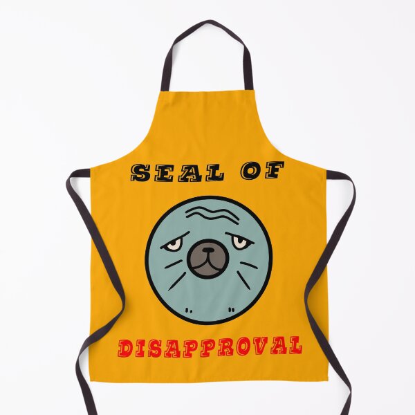 Item preview, Seal of Disapproval amazing grumpy seal cute funny design  designed and sold by thebaronart.