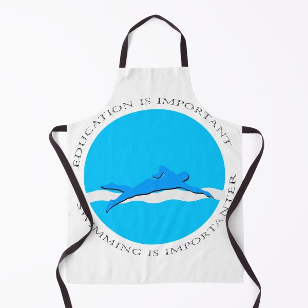 Item preview, education is important but swimming is importanter designed and sold by ishako online.