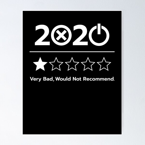 Item preview, 2020 Review, Would Not Recommend Shirt, 2020 Sarcastic T-Shirt, 2020 Funny Review Shirt designed and sold by ProudArtShop.