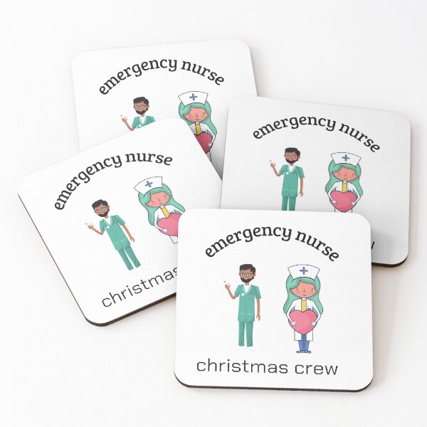 Item preview, Er Nurse Christmas Crew,Emergency Room Icu,Nursing Squad,Emergency Room Nurse Christmas Crew  designed and sold by piskwi.