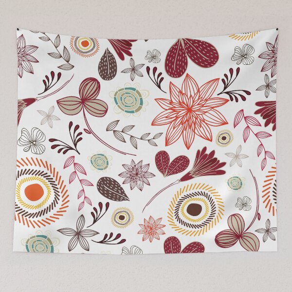 Item preview, seamless floral pattern designed and sold by trickydee.