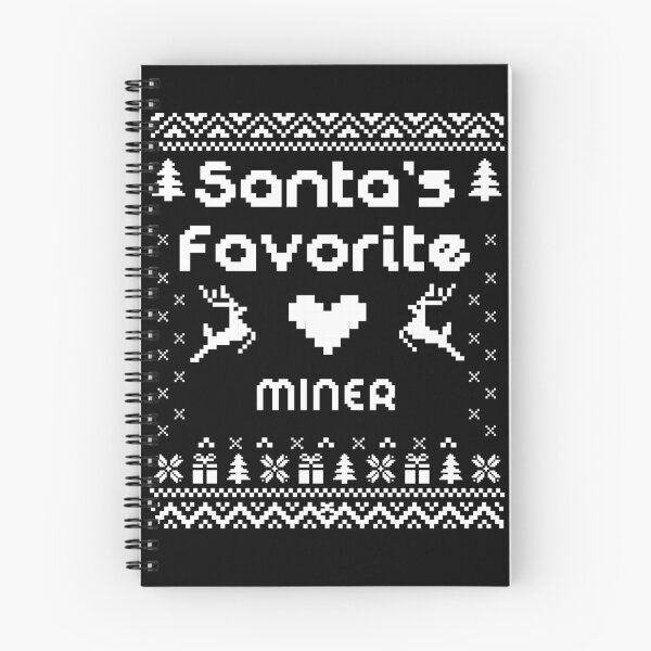 Item preview, funny Miner Ugly sweatshirt Funny Santa's Favorite Miner dad husband wife Christmas gift designed and sold by Noahlaz.