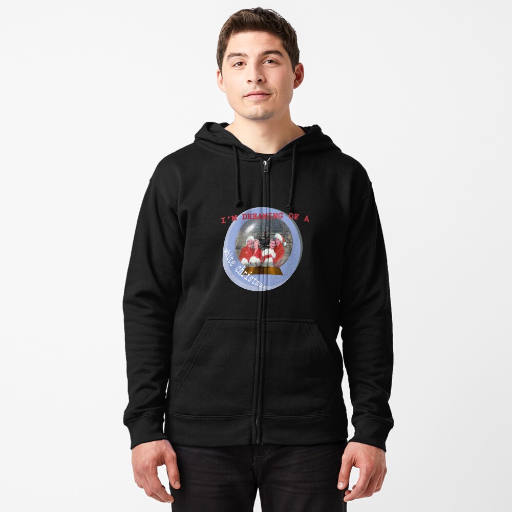 Discover White Christmas (1954) inspired art Zipped Hoodie