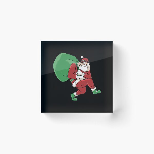 Item preview, Santa Stealing Christmas Gifts designed and sold by OnepixArt.