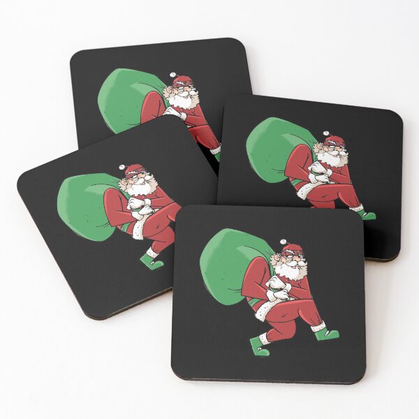 Item preview, Santa Stealing Christmas Gifts designed and sold by OnepixArt.