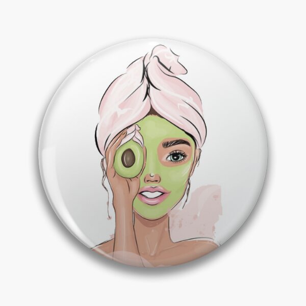 Item preview, Beautiful woman with avocado designed and sold by zanbo.