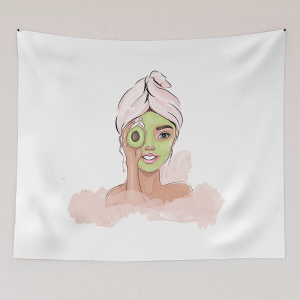 Item preview, Beautiful woman with avocado designed and sold by zanbo.