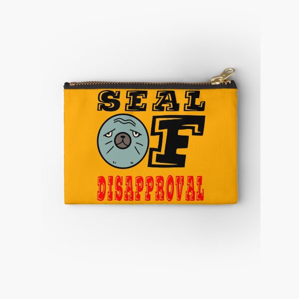 Item preview, Seal of Disapproval amazing grumpy seal cute funny and awesome gift design  designed and sold by thebaronart.