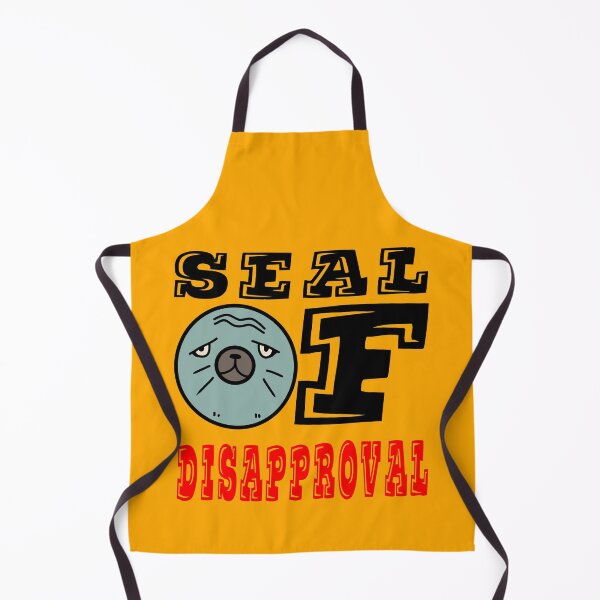 Item preview, Seal of Disapproval amazing grumpy seal cute funny and awesome gift design  designed and sold by thebaronart.
