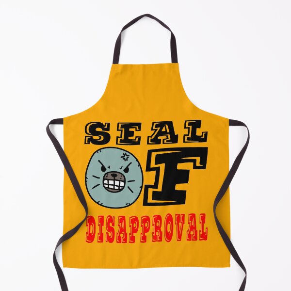 Item preview, Seal of Disapproval amazing grumpy ugly seal funny and awesome gift design designed and sold by thebaronart.