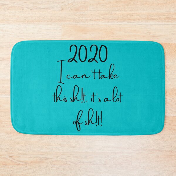 Item preview, 2020 - I can't take this sh!t, it's alot of sh!t! - JaJa - Cursive Aqua - Original by Boo-da-chay designed and sold by Boo-da-chay.