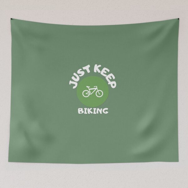 Item preview, Just Keep Biking designed and sold by JessyDesigns.